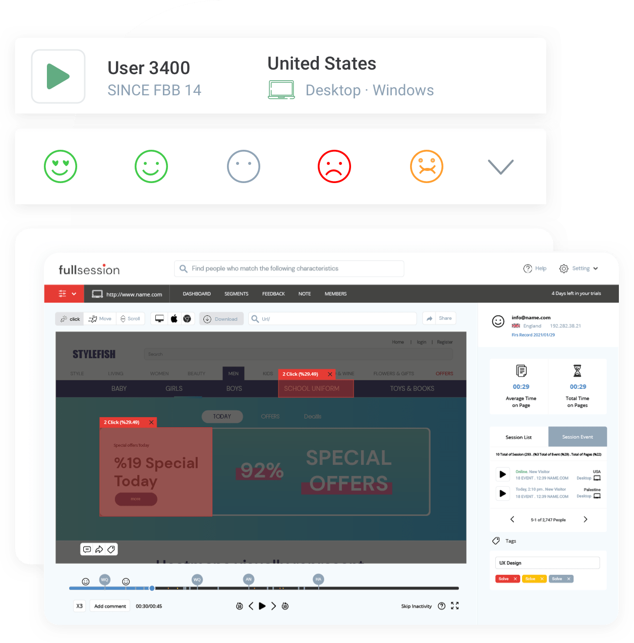 Fullsession - Built for cross functional teams