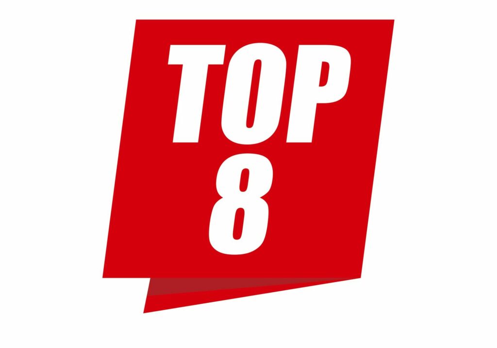 top 8