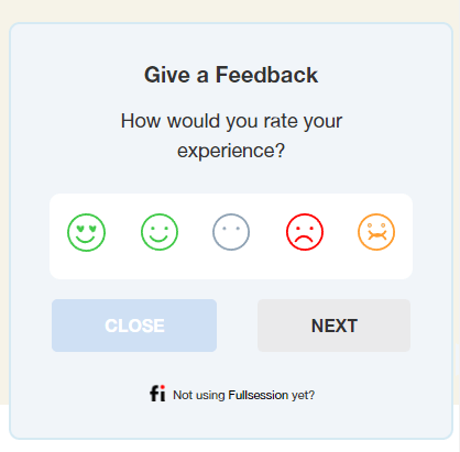 FullSession Feedback 