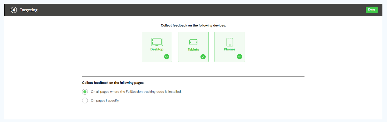 Devices Feedback