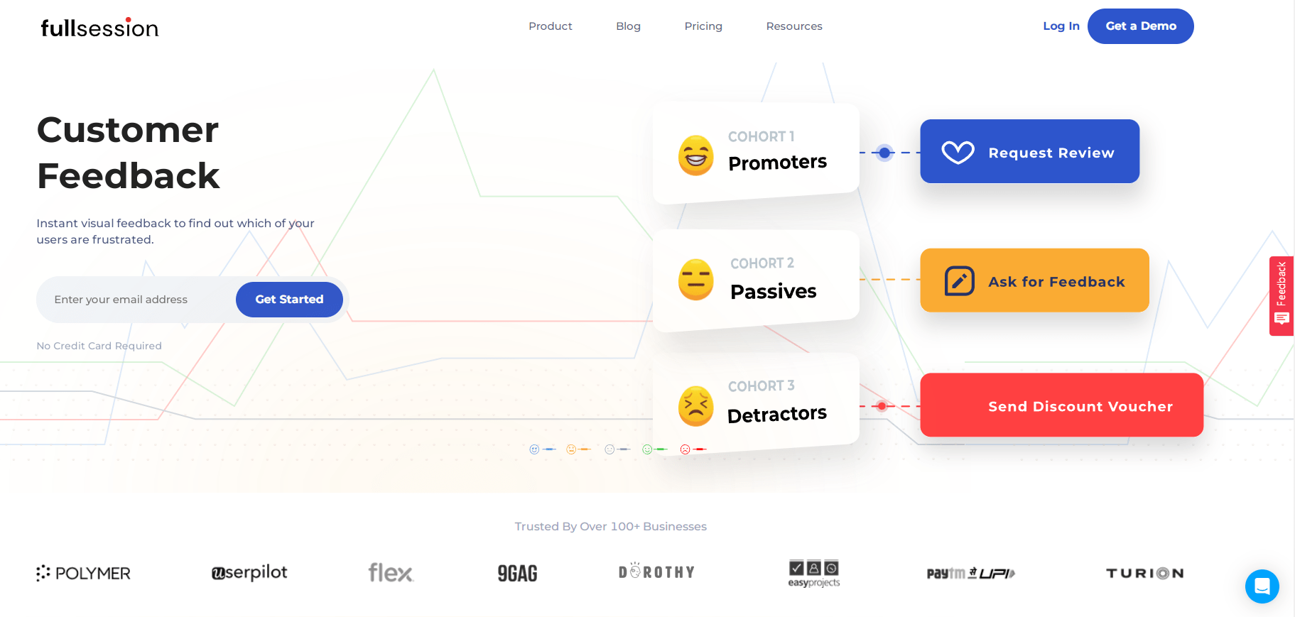 Fullsession customer feedback tool